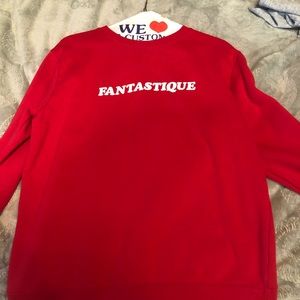 Fantastique Red Long Sleeve